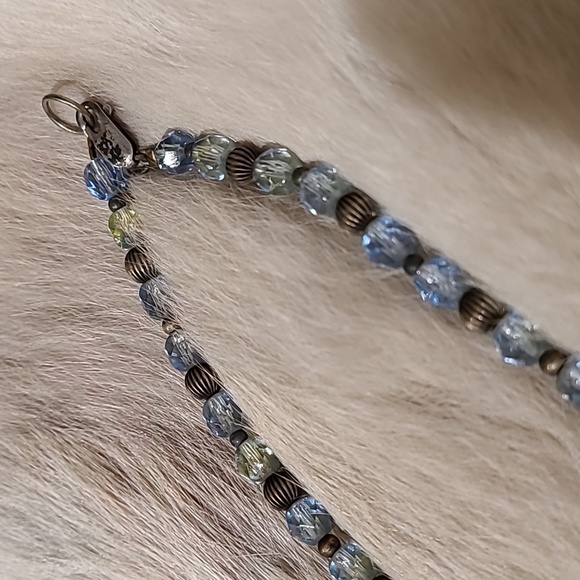 EUC Vintage art glass necklace - Picture 3 of 8